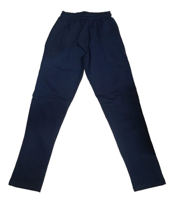 Pantalon Jogging Colegial Algodon Frisa Niño Unisex