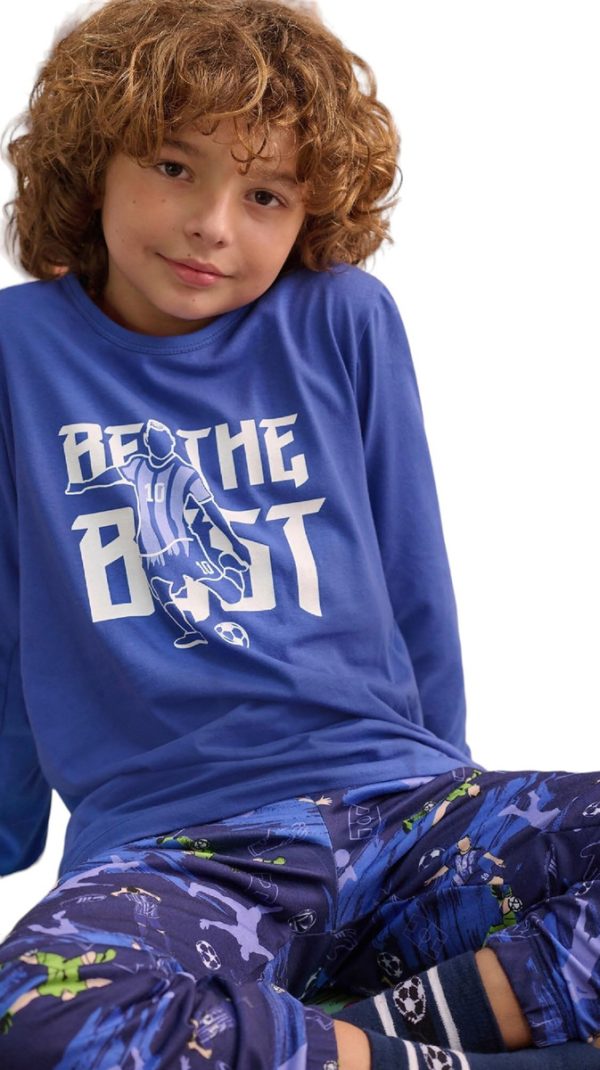 Pijama Invierno Nene Niño Algodón Marcela Koury 4244