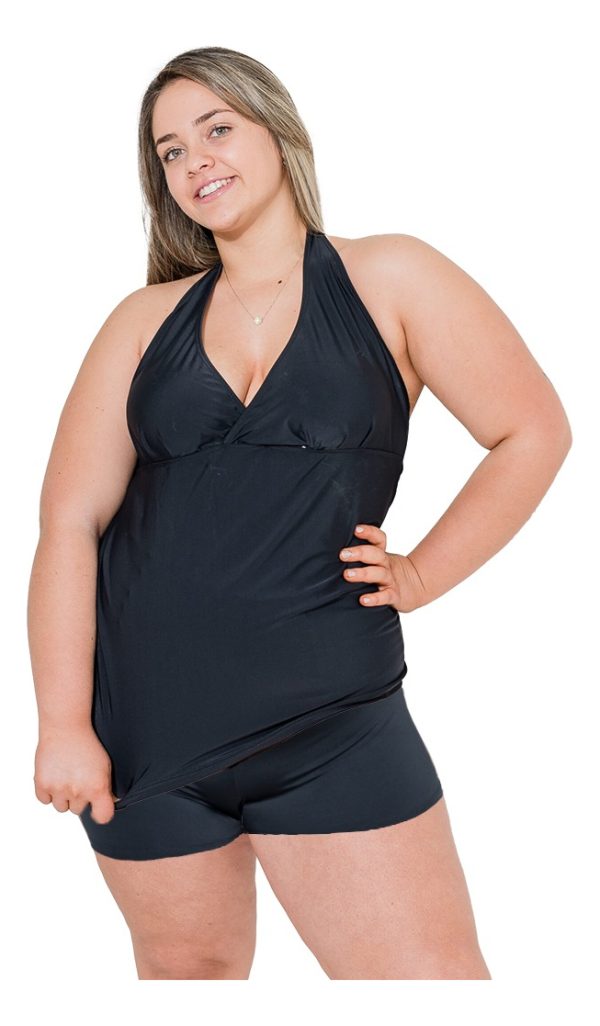 Malla Tankini Marilyn Lisa Escotada Con Short Agatha 86 73