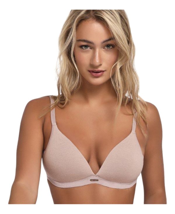 Corpiño Solo Triangulo Algodón Y Lycra Sexy Lali 915