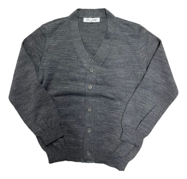 Sweater Escolar Cardigan Colegial Unisex Calidad Premium