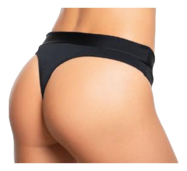 Malla Culotte Less Con Cintura Bianca Mare 25267