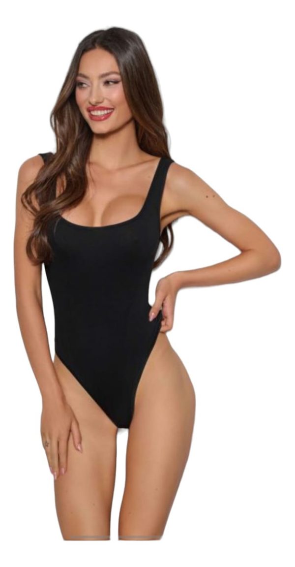 Body Kaury De Algodon Cola Less Con Espalda 8188