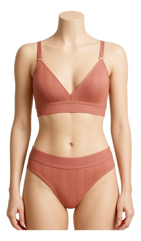 Pack X3 Conjunto Corpiño Deportivo Sin Costura Colaless H02