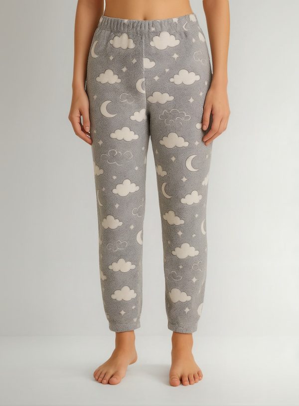 Pantalon Pijama Polar Soft Simil Peluche Unisex Calentitos