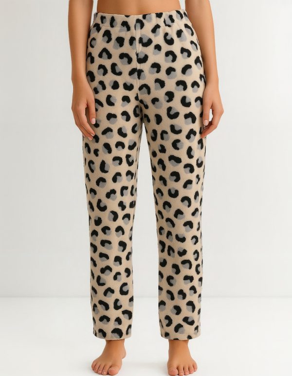 Pantalon Pijama Polar Soft Simil Peluche Unisex Calentitos