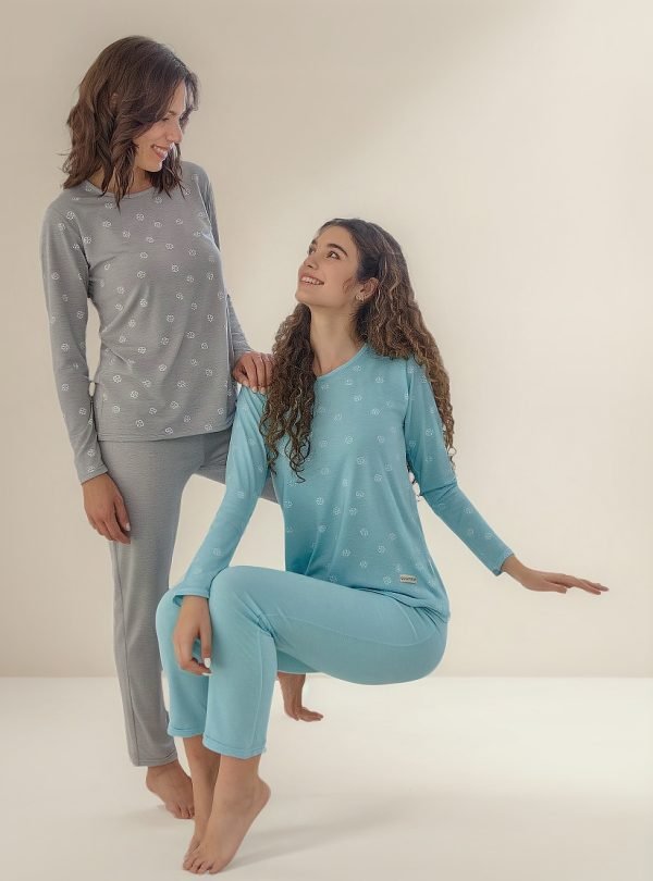Pijama Invierno Susurro 3644 Estampa Talles Grandes Al 8