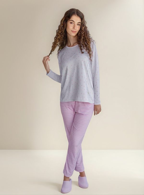 Pijama Invierno Mujer Combinado Susurro 3606