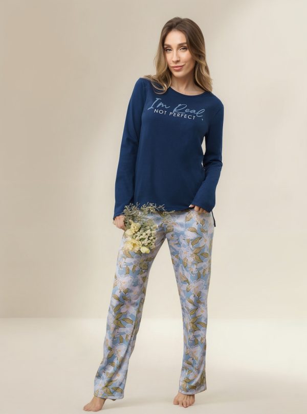 Pijama Invierno Mujer Jersey Algodón Lencatex 25369