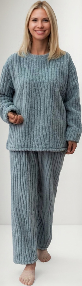 Pijama Mujer Polar Super Soft Terrenal Lisos Super Suave