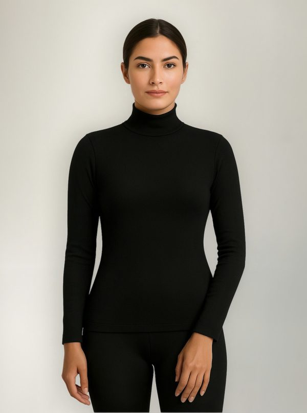Camiseta Térmica Mujer Frisada Polera C/spandex Terrenal