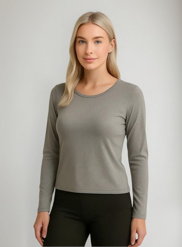 Remera, Camiseta Térmica Mujer Frisada Spandex Por Talle