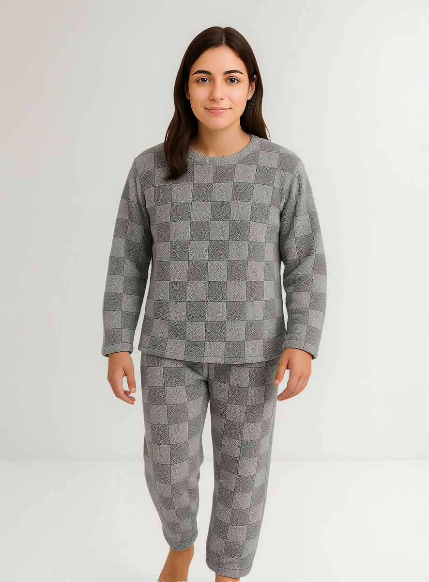 Pijama Mujer Polar Soft Calentito Invierno Bianca 6216
