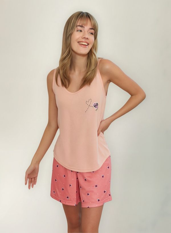 Pijama Mujer Verano Susurro 3160 Talles Grandes Hasta El 8
