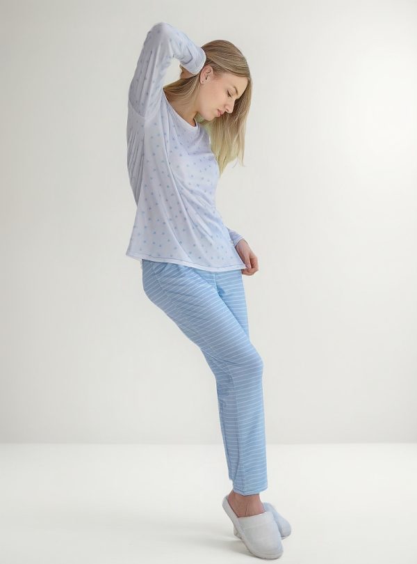 Pijama Invierno Mujer Combinado Talles Grandes Susurro 3606