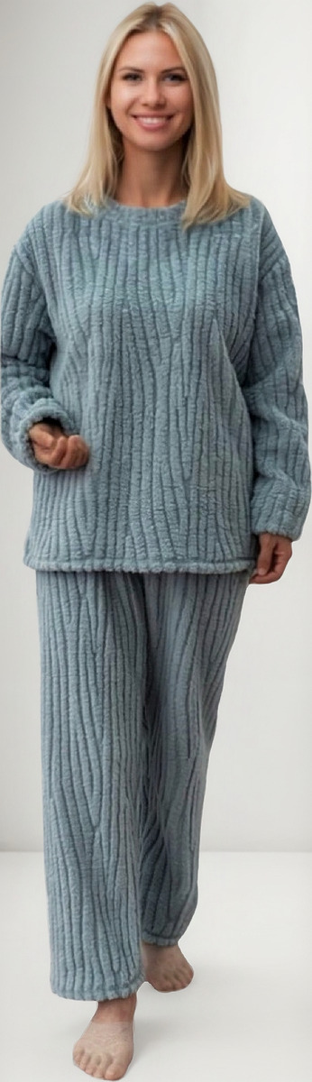 Pijama Mujer Polar Super Soft Terrenal Lisos Super Suave