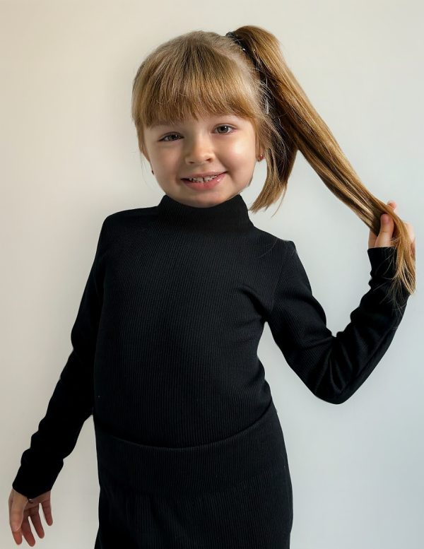 Conjunto Polera Y Calza Térmica Niño Niña Frizada Unisex