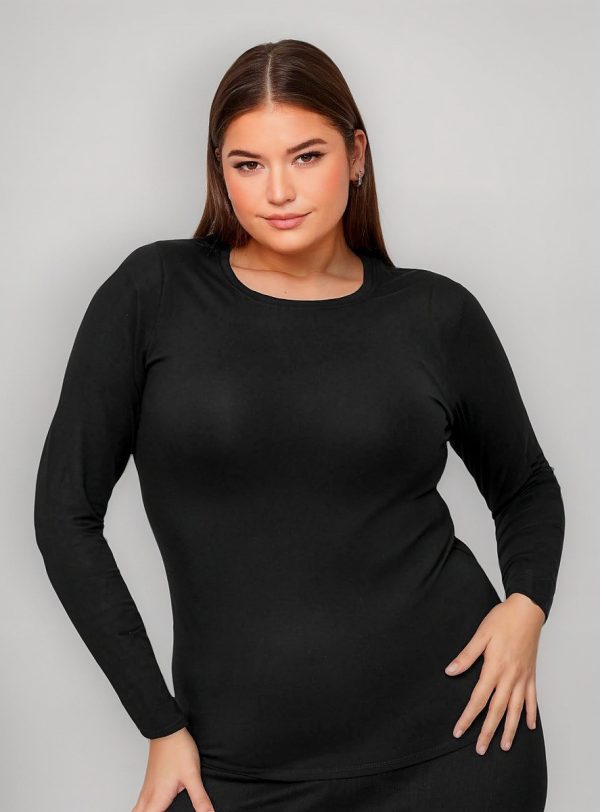 Camiseta Térmica Mujer Seamless Talle Especial Maxima 110e