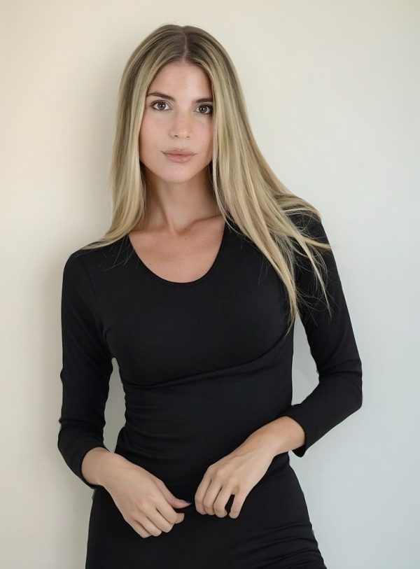 Remera, Camiseta Térmica Mujer Frisada Spandex Por Talle