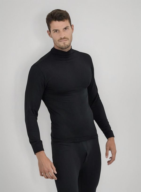 Polera Camiseta Térmica Hombre Frisada C/spandex