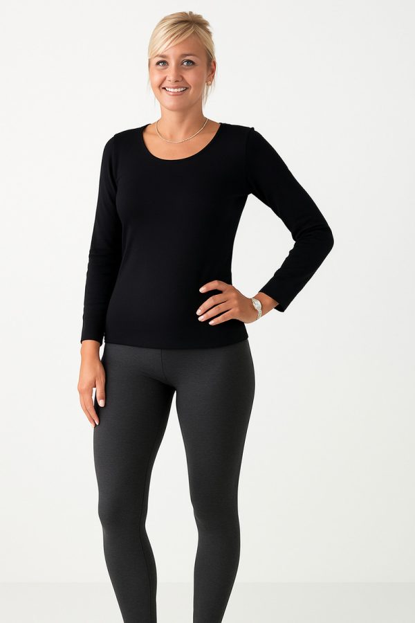 Conjunto Calza Y Remera Térmica Mujer Frisada Terrenal
