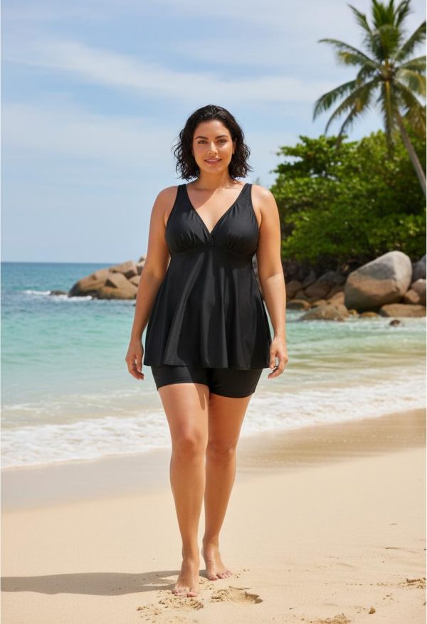 Malla Verano Mujer Tankini Con Short Vikblack 239136
