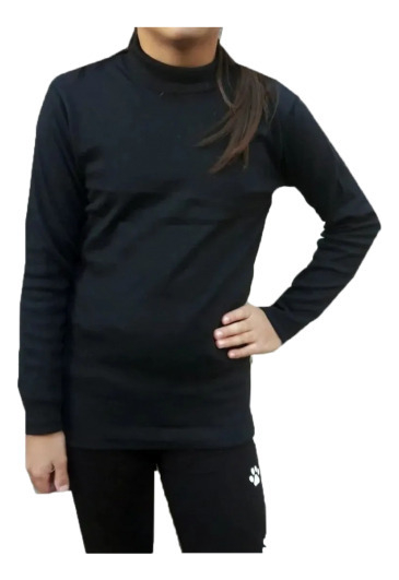 Poleras Camisetas Térmicas Niños Niñas Frisadas Unisex