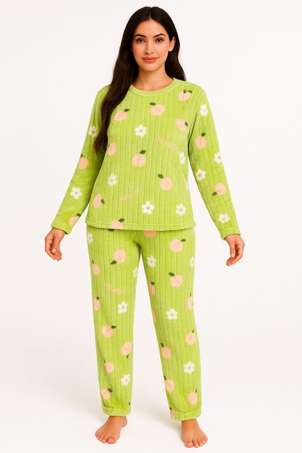 Pijama Mujer Polar Soft Calentito Estampado Bianca 10652