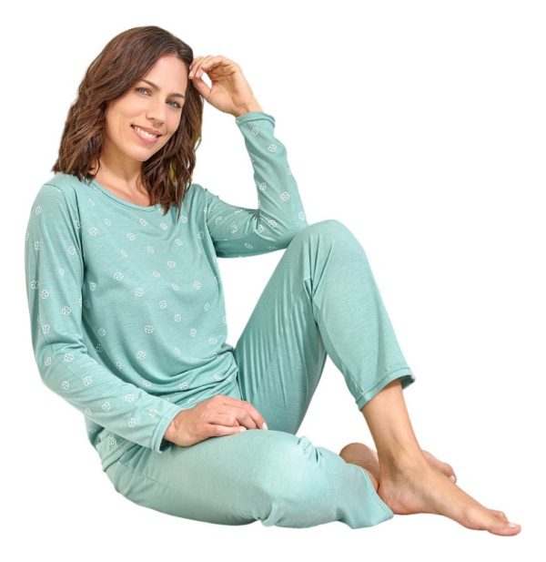 Pijama Invierno Mujer Estampa Susurro 3644
