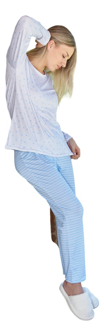 Pijama Invierno Mujer Combinado Susurro 3606