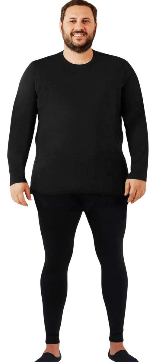 Calza Térmica Hombre Seamless Talle Especial Maxima 101e