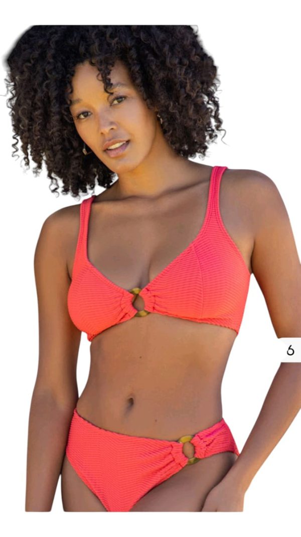 Bikini Mujer Licra Vedetina Bianca Mare 26254 Morley