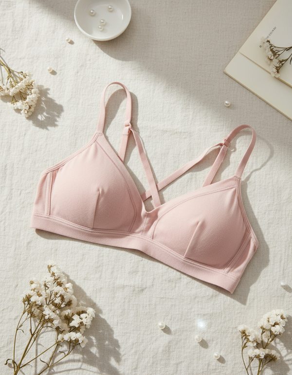 Corpiño Triángulo Brigitte 1700 Algodón Mujer Otoño