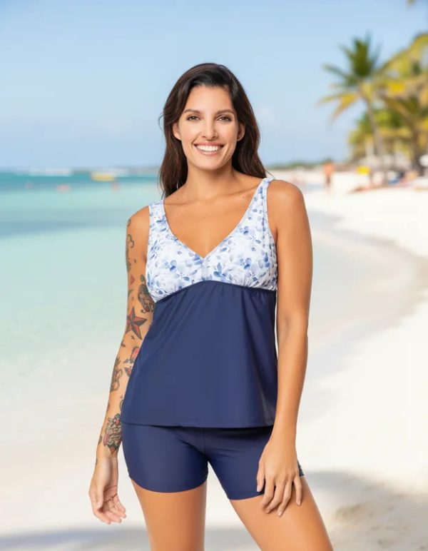 Tankini Mujer Bianca Mare 26241 C/short Combinado