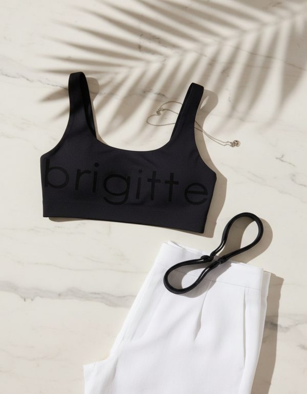 Corpiño Top Brigitte B50 De Microfibra Con Estampa